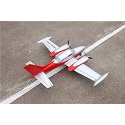 Dynam Cessna 310 GRAN CRUISER Silver con tren retractil - PnP