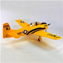 T-28 Trojan Amarillo EPO - 1270mm. con tren retractil