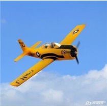 T-28 Trojan Amarillo EPO - 1270mm. con tren retractil