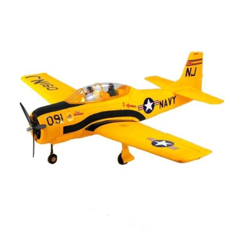 T-28 Trojan Amarillo EPO - 1270mm. con tren retractil