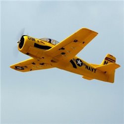 T-28 Trojan Amarillo EPO - 1270mm. con tren retractil