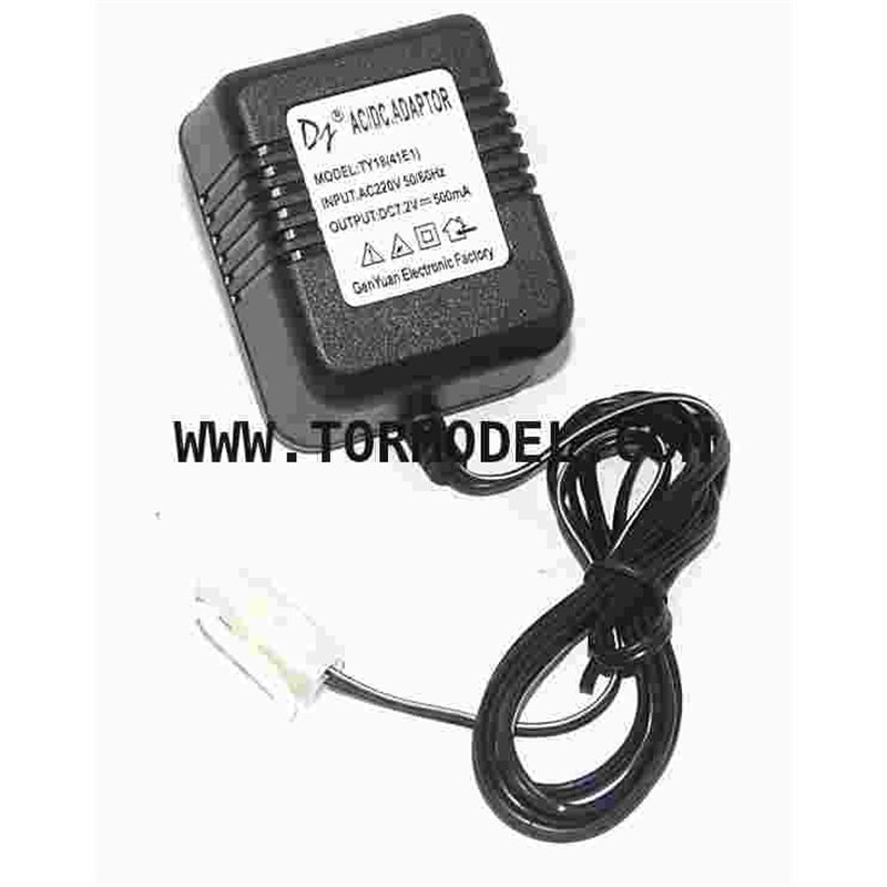 Cargador 7,2V 400mAh Ni-Cd Ni-Mh