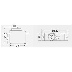 Micro Servo Metal - JX-1171MG