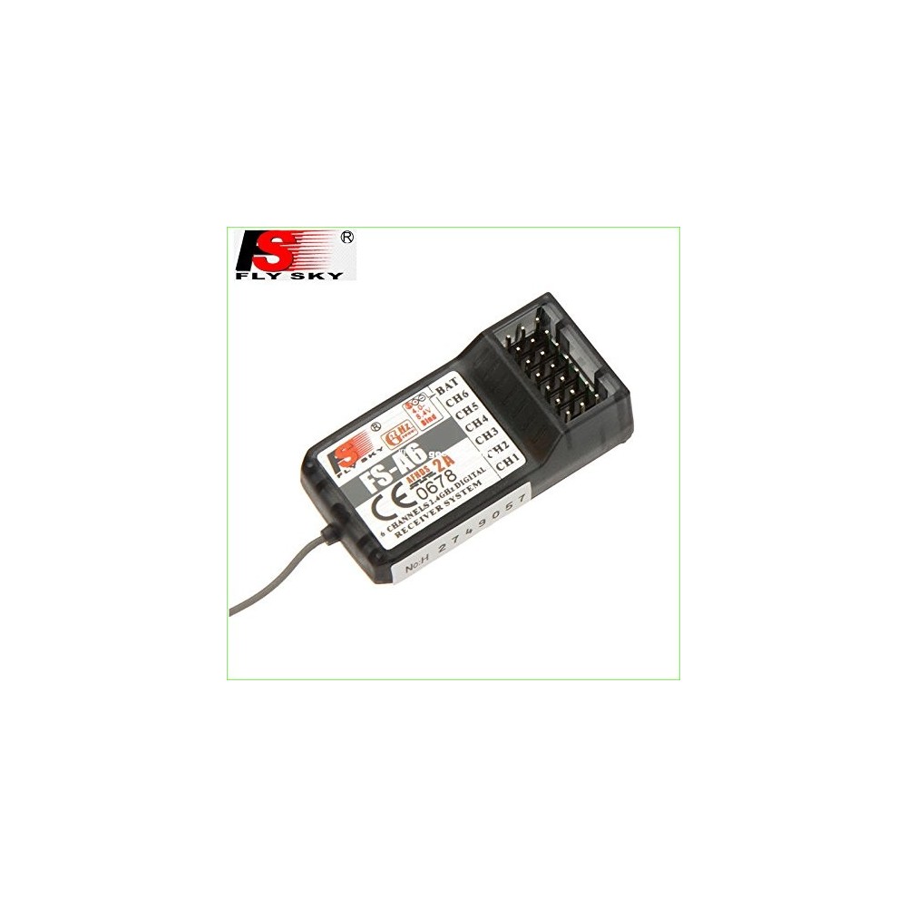 Receptor 6 ch. 2.4Ghz FlySky FS-A6