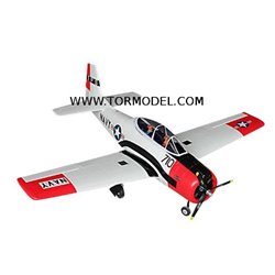 T-28 Trojan Rojo EPO - 1270mm. con tren retractil