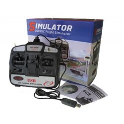 Mando simulador USB 6CH - Modo 2