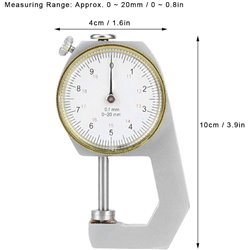 Medidor de espesor 0-20mm