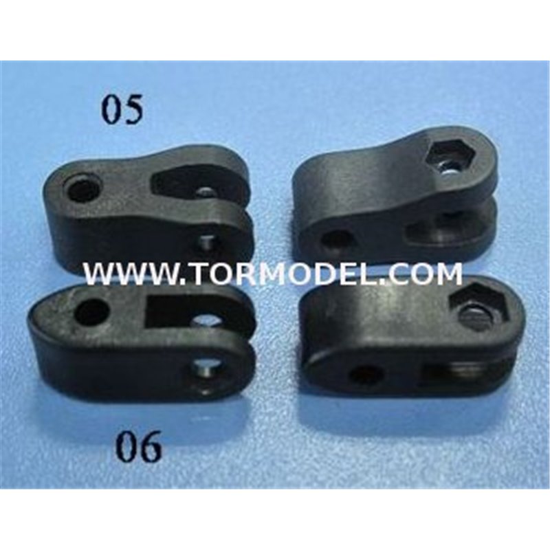 Clevis Nylon 23x12.5x10mm