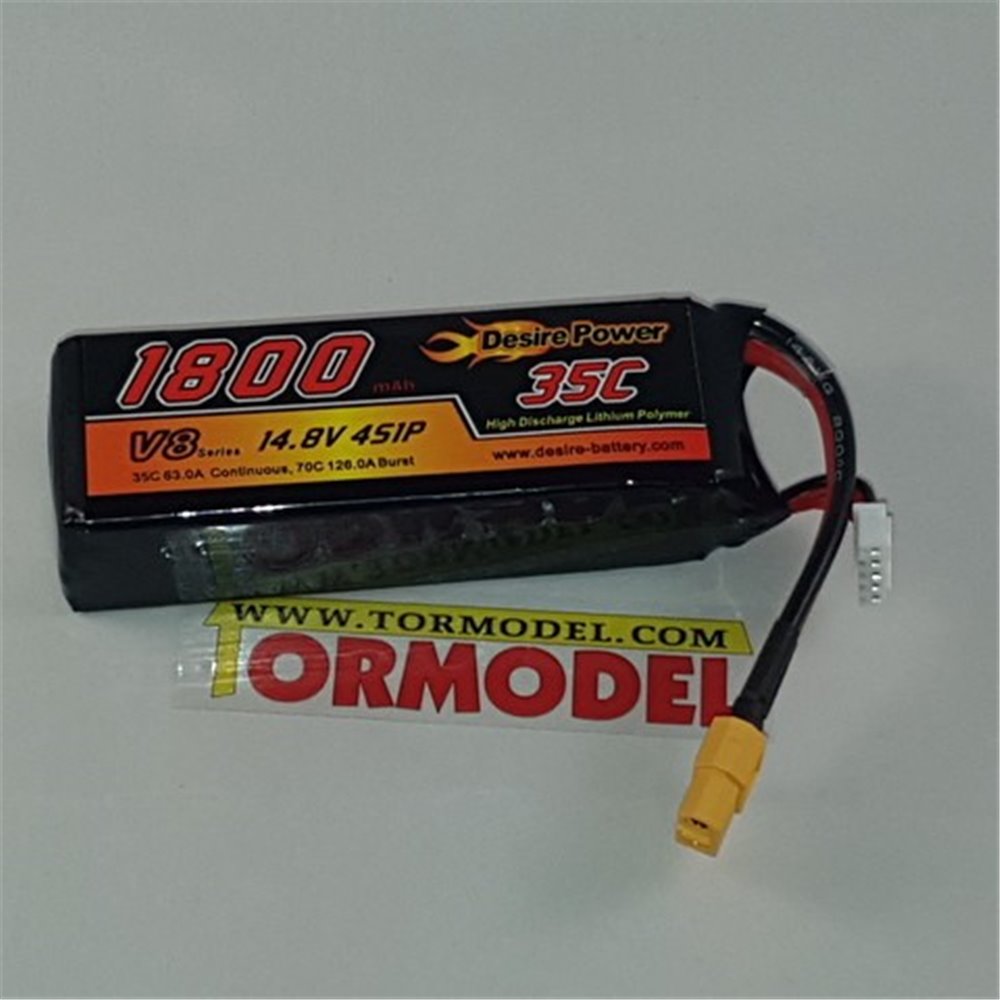 Bateria Lipo Desire Power 1800mAh (4S) 35C