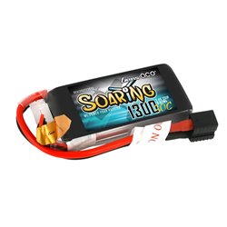 7.4V 1300mAh 30C Gens ace Soaring con conectores EC3/XT60/T-plug