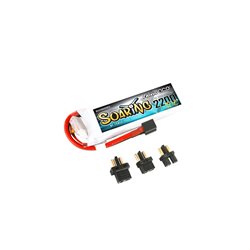 7.4V 2200mAh 30C Gens ace Soaring con conectores EC3/XT60/T-plug