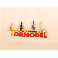 Toma combustible aluminio L36 (Negro)