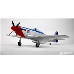 Dynam P-51 Mustang V2 fred Glover con tren retractil - PNP