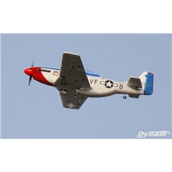 Dynam P-51 Mustang V2 fred Glover con tren retractil - PNP