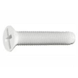 Tornillo nylon cónico M4 x 10mm - 5 Unidades