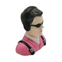 Piloto civil con gafas color rosa escala 1/6