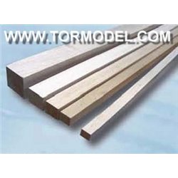 Cuadrado de Balsa 3x3x1000mm.