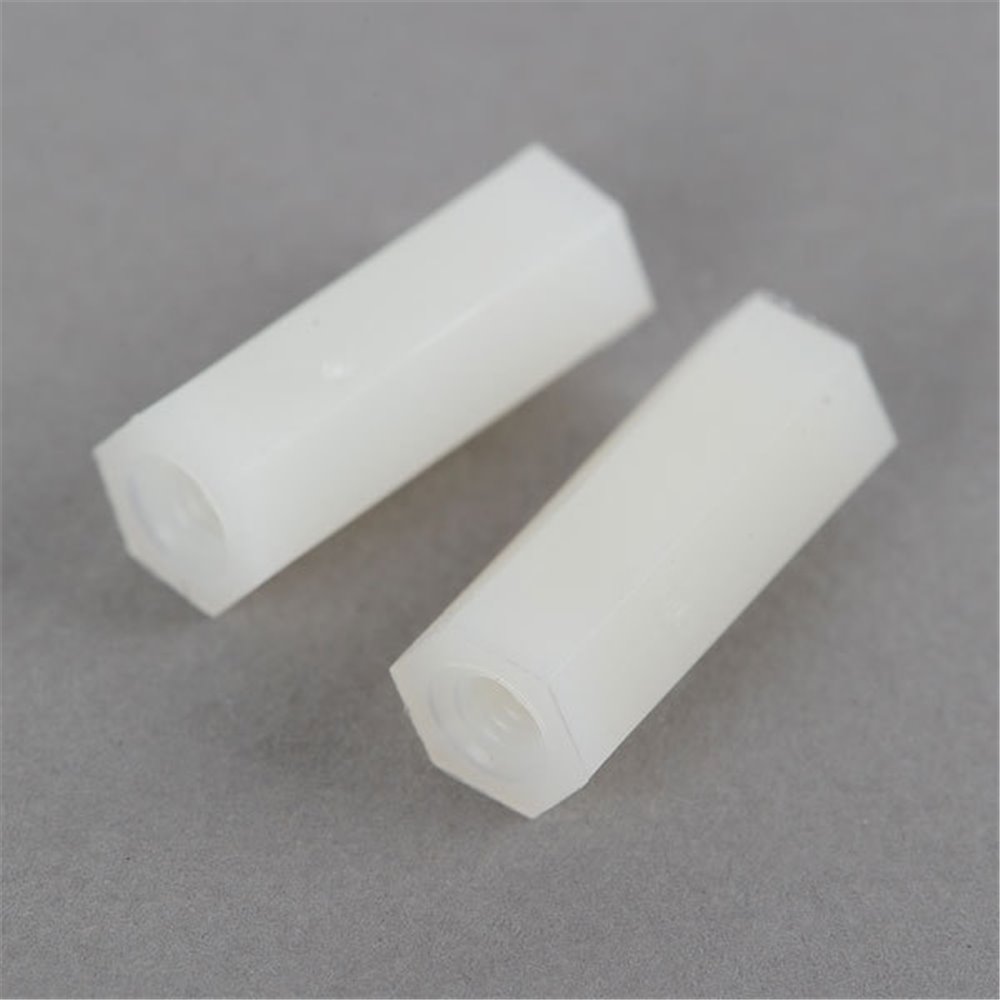 Soporte Roscado Nylon M3x10mm (5 unidades)