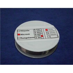 Hilo de Nicrom 0.65mm - 6 metros