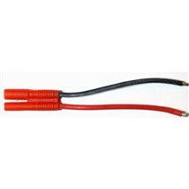 Conector HXT 2mm con 6cm cable silicona 18AWG