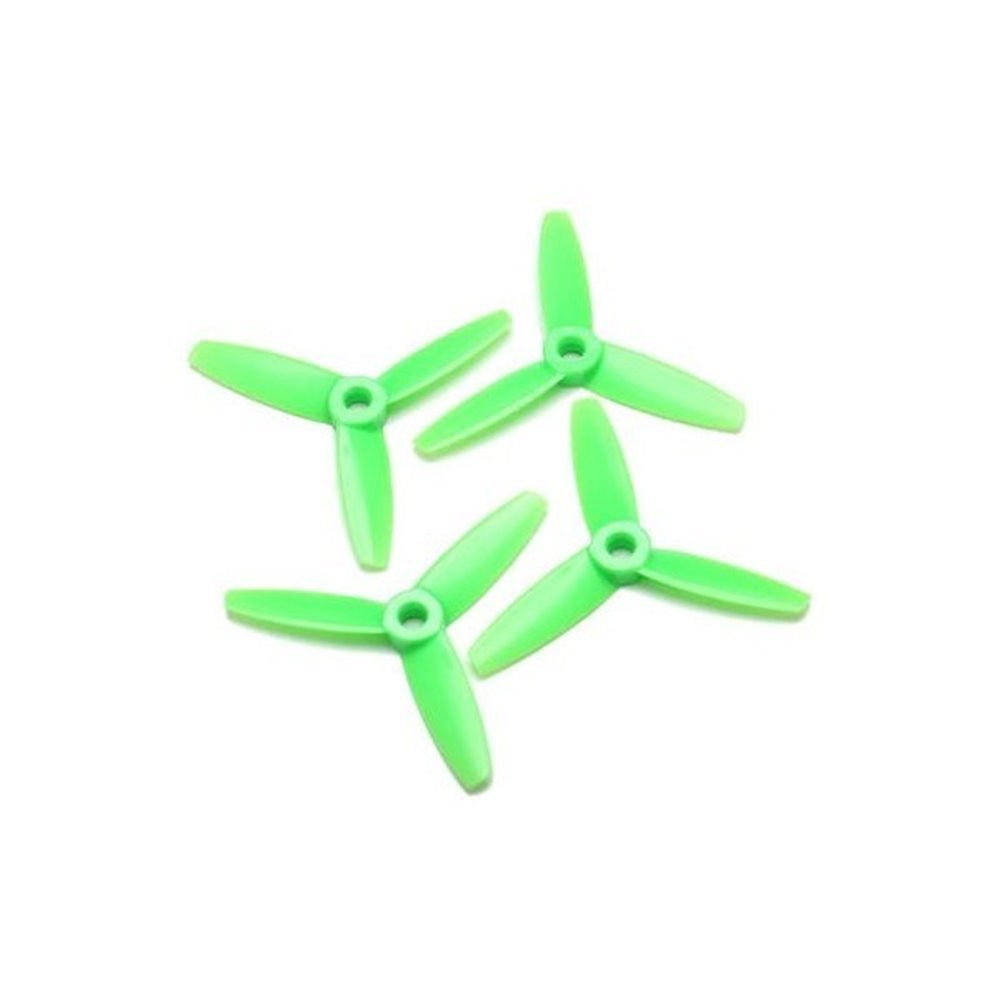 GEMFAN Tripala 4x4.5 (2 normal+2 invertida) Verde