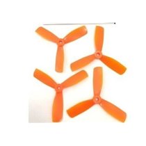 GEMFAN Tripala 4x4.5 (2 normal+2 invertida) Naranja