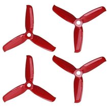 GEMFAN Tripala 3x5.2 (2 normal+2 invertida) Rojo