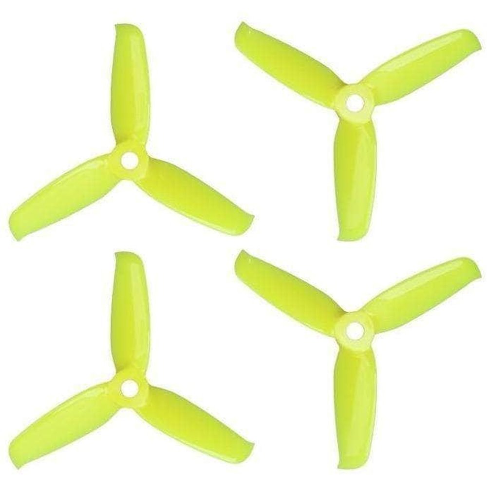 GEMFAN Tripala 3x5.2 (2 normal+2 invertida)Amarillo