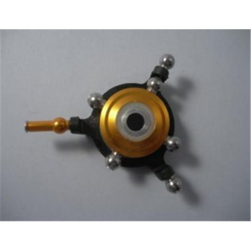 CCPM Swashplate golden yellow - Modelo 450