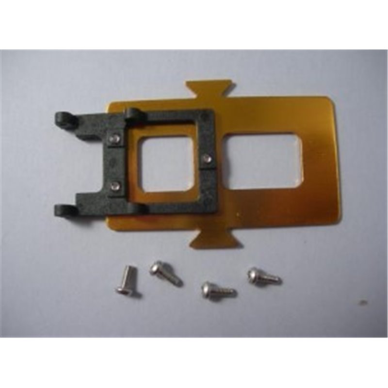 Battery Mount golden yellow - Modelo 450