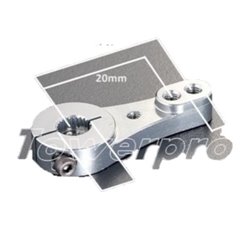 Brazo servo aluminio Tower Pro 35x7x6mm - JR SPEKTRUM