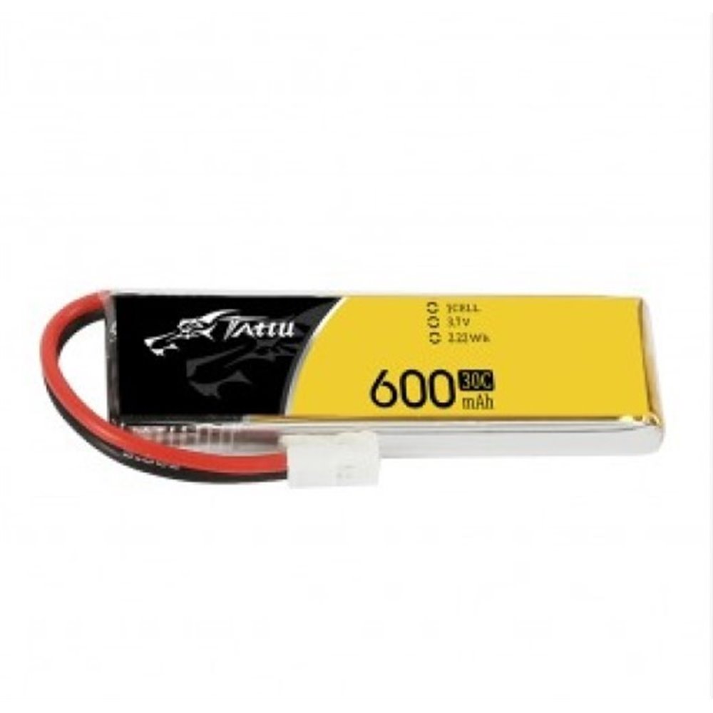 3.7V 600mAh 30C Tattu con conector Molex