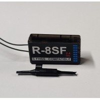 Receptor R-8SF compatible con Futaba S-FHSS/FHSS