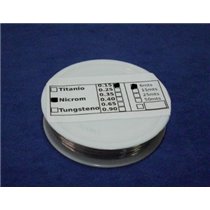 Hilo de Nicrom 0.15mm. para corte por hilo caliente - 6 metros