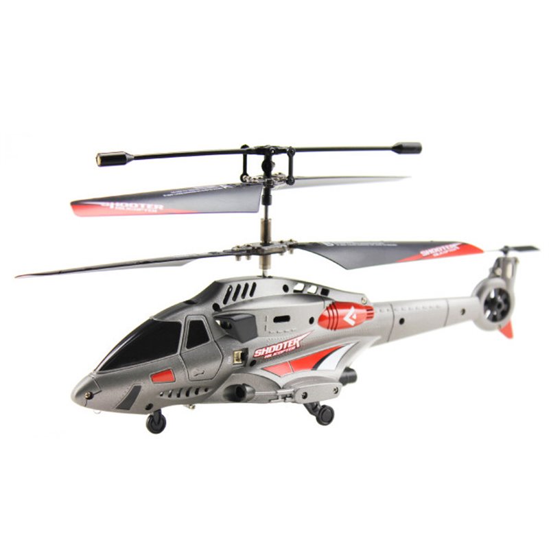 Helicoptero SHOOTER Lanza misiles 3ch - gris