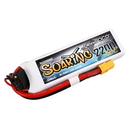 7.4V 2200mAh 30C Gens ace Soaring con conector XT60