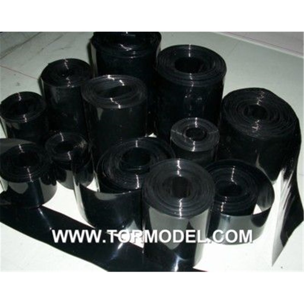 PVC termo-retractil bateria 30 mm negro