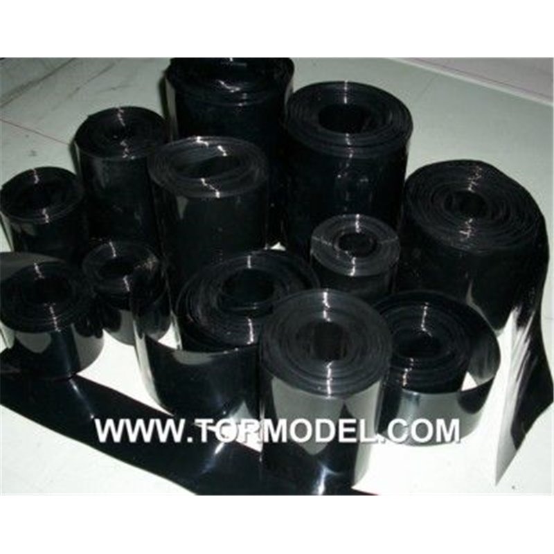 PVC termo-retractil bateria 110 mm negro